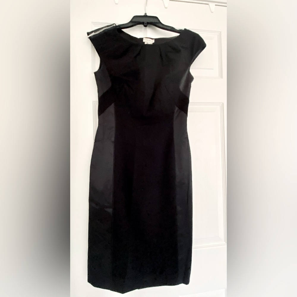 Karen Millen black bombshell sheath dress NWT UK10 (fits US4)